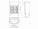 Размеры Бело-коричневая тумба с раковиной в ванную 65 см ВанЛанд ВЕНЕЦИЯ Вт 2-65 с раковиной Omega 65 фото № 1