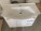 Фото покупателей Тумба 85 см в ванную комнату ЮВВИС Оскар 85 Т-17 К с умывальником Изео фото № 1