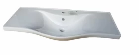 Умывальник тумба с раковиной в ванную 100 см для дома респект prime с умывальником basik-100 №1 фото № 1