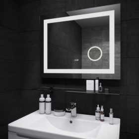 В интерьере Зеркало в ванную 90 см САНВЕРК LAVA Mega ZU0000137 фото № 1