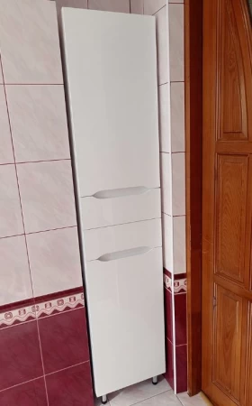 Фото покупателей шкаф-пенал в ванную комнату эмалированный 40 см шириной санвестгруп висла п 40r висла №1 фото № 1