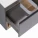 Деталі Комплект меблів у ванну в сіро-коричневому кольорі 80 см завширшки Qtap Robin 39527-39565 фото № 2