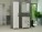В интерьере гарнитур в ванную 70 см с рельефными фасадами ванланд нео 19368-24505-24507 №1 фото № 1