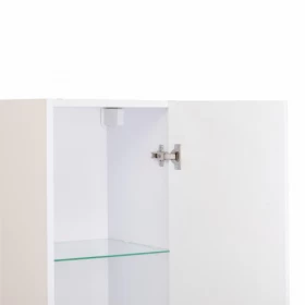 Деталі Глянцевий пенал у ванну кімнату 35 см завширшки Qtap Scorpio SD00044570 фото № 1
