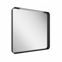 Зеркало для ванной Ravak Strip I 600X700 черный с LED подсветкой X000001570