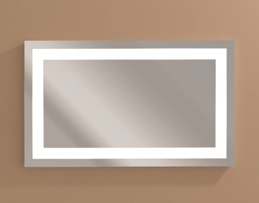 Вид з інших сторін Дзеркало для ванної кімнати в стилі хай-тек 100 см Marsan LED 03 Led 03 1000x600