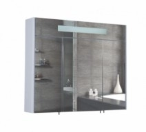 Шкаф для ванной с зеркалом 100 см Aqua Rodos Париж 4823065804903