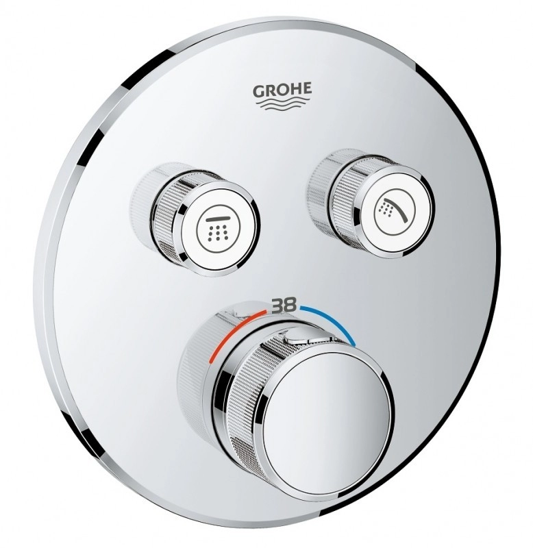 Основне Змішувач термостатичний для ванни GROHE GRT SmartControl хром 29119000