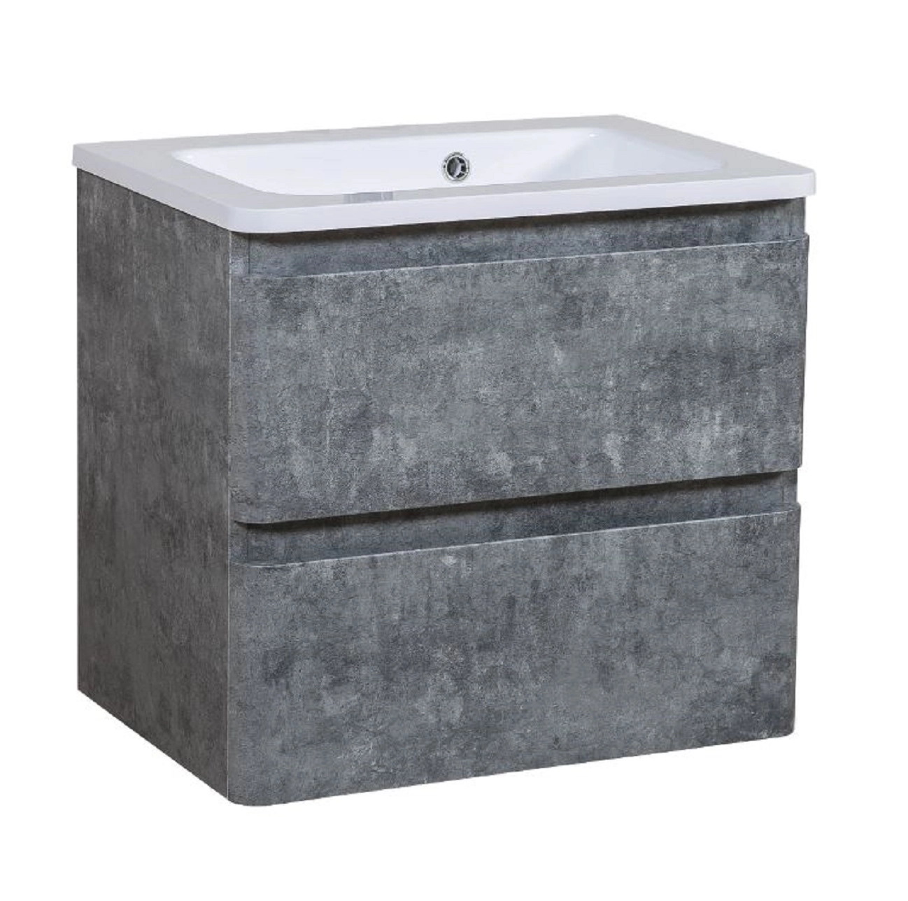 Основне Сірий комплект меблів для ванни 80 см шириною Aqua Rodos Акцент 42380-29699