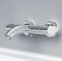 Смеситель с ограничителем температуры воды для ванной комнаты AM.PM Sense F7550064