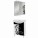 Основное комплект мебели для ванны с аэрографией 60 см пик черно-белая ковка с умывальником прокси 19025-33267 №1