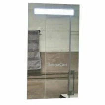 Дзеркало для ванної 40 см шириною Global Glass MR MR-15 400х700