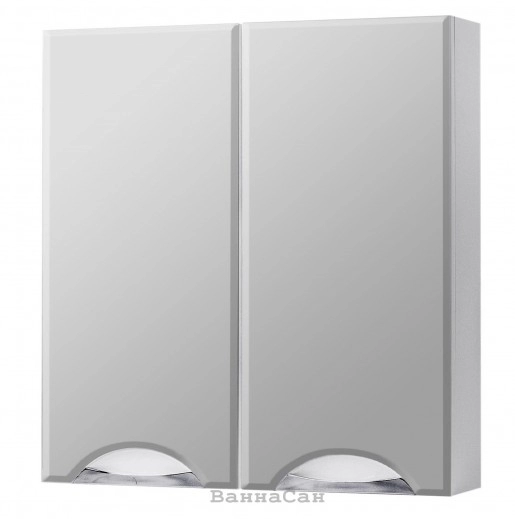 Основное Навесной шкаф с зеркалом для ванной 60 см Квел Грация 60