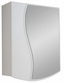 Зеркальный шкаф в ванную 55 см модерн ПИК Базис ДЗШ0655