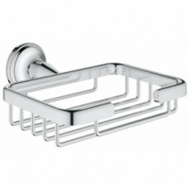 Металлическая мыльница в ванную GROHE Essentials Authentic мыльница, хром 40659001