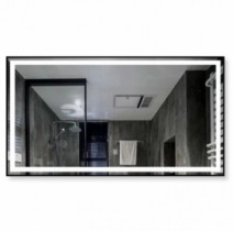 Зеркало в ванную комнату с датчиком температуры 100 см шириной с подсветкой DUSEL LED DE 6600619