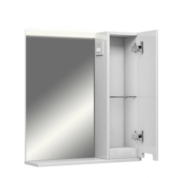 Что внутри? зеркало для ванной комнаты из дсп 50 см шириной с подсветкой аквариус verona 70912850 №1