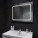 В интерьере зеркало в ванную 100 см с сенсором движения санверк lava hella zl0000158 №4