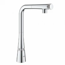 Смеситель для мойки с терморегулятором Grohe Zedra хром 31593002