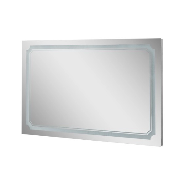 Основне Комплект для ванної кімнати із дзеркалом 100 см шириною Юввіс Оскар 41046-21618-41068