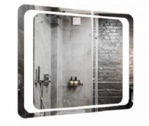 Зеркало в ванную для дома 110 см StekloNova Орла Orla 110Q