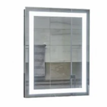 Зеркало в ванную в современном стиле 70 см шириной Global Glass MR MR-1 700х800