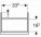 Размеры Тумба под умывальник без раковины с текстурой 37 см шириной Geberit iCon под умывальник iCon 502.301.JH.1 фото № 3