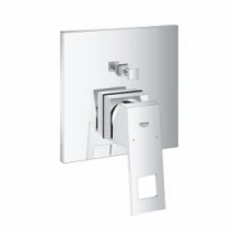 Светлый смеситель для ванной Grohe Eurocube хром 24062000