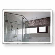 Основне Дзеркало у ванній кімнаті 90 см шириною з підсвічуванням DUSEL LED DE 4 630514