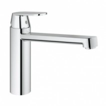 Змішувач з виливом 22 см для кухонного мийки GROHE Eurosmart Cosmo хром 30193000