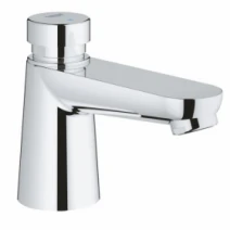 Смеситель для раковины в ванную с литым изливом Grohe Euroeco хром 36265000