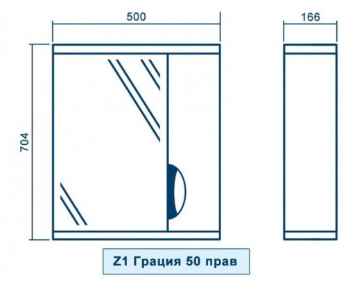 Размеры зеркало из мдф и дсп в ванную со шкафчиком 50 см левое квел грация z1 грация левое 50 квел №1