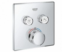 Смеситель в стиле хай-тек для ванны GROHE GRT SmartControl хром 29124000