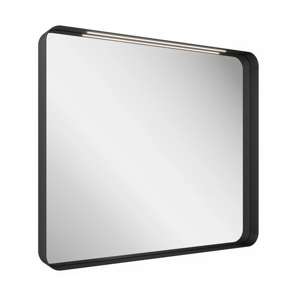 Основне Дзеркало у ванній кімнаті Ravak Strip I 900X700 чорний з LED підсвіткою X000001572