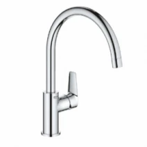 Змішувач для кухні з гусом Grohe BauEdge хром 31367001