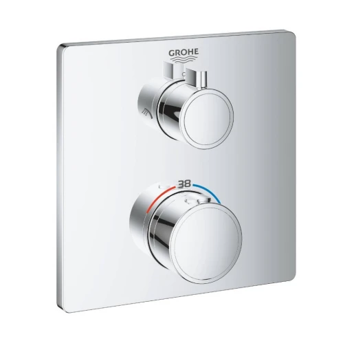 Основне Змішувач для душу преміум класу Grohe Grohtherm хром 24079000