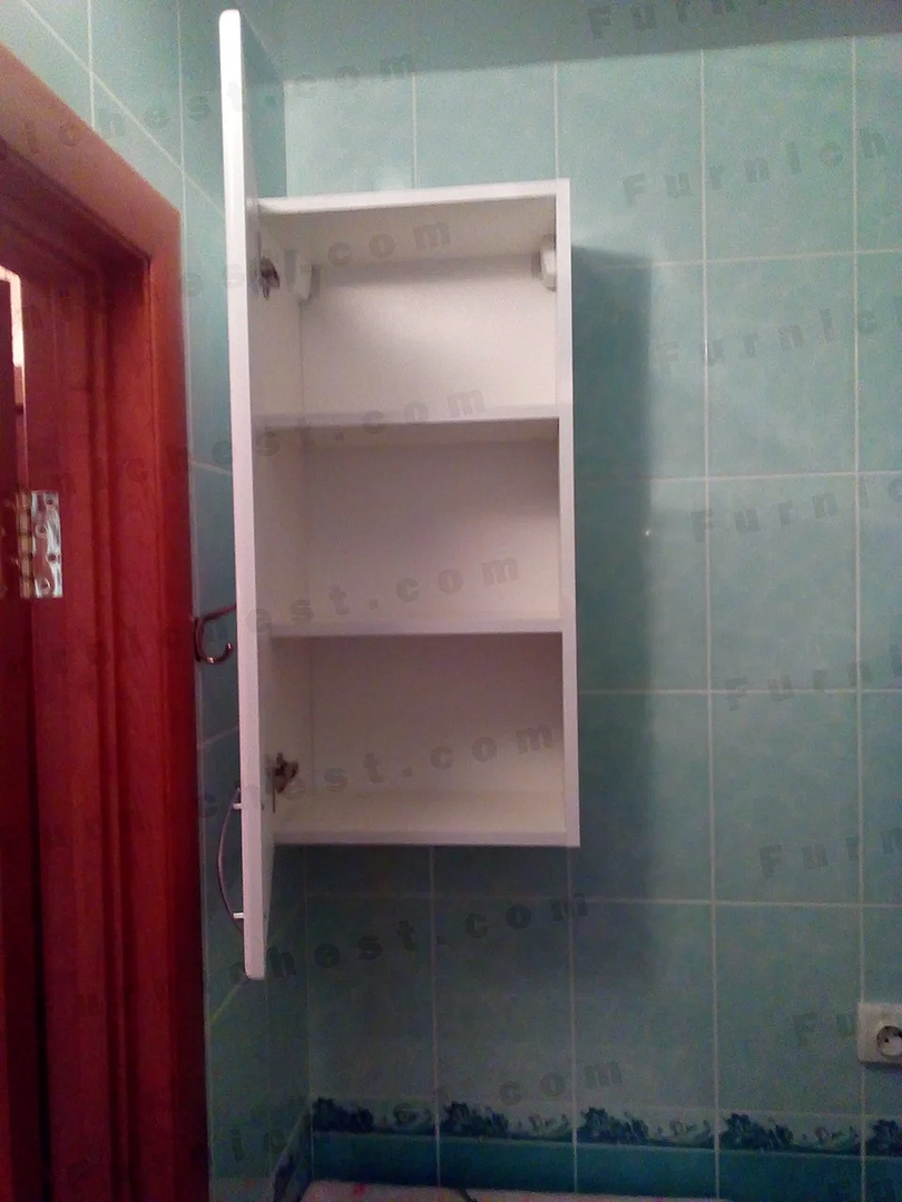 Фото покупателей Навесной шкаф для ванной 40 см ПИК БАЗИС ШН0240L