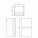 Размеры Пенал для ванной 40 см с полками-карманами Botticelli Tosсana TsР-73L белый глянец
