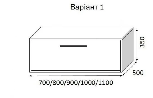 Розміри Раковина з тумбою у ванну з 3д декором 70 см шириною Marsan MAISON з умивальником Квадро ТП Maison-1 70