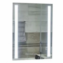 Зеркало в ванную 60 см шириной Global Glass MR MR-10 600х800