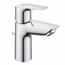 Смеситель для умывальника с литым изливом Grohe BauEdge хром 23328001