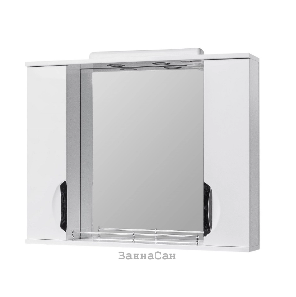 Основное бытовое зеркало в ванную 75 см квел грация z11 грация 75 квел №3