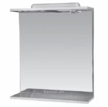 Зеркало для ванной из ДСП 60 см шириной с подсветкой MVV Эконом ДСП З-2 Эконом 60 Led