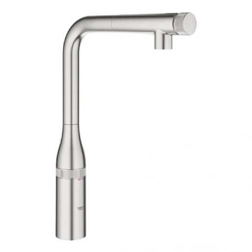 Основне Змішувач для кухні з установкою на стільницю Grohe Essence сталь 31615DC0