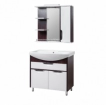 Комплект мебели для ванны 70 см в два цвета КВЕЛЛ ПРИНЦ 23285-23341