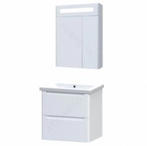 Комплект мебели для ванной комнаты 60 см Аквариус POLA 27679-27497