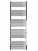 Основное Полотенцесушитель водяной в стиле минимализм 600х1750 Mario Гера Хром 30x20 ВР 1/2 д 4820111352203