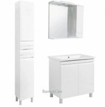 Комплект мебели для ванной комнаты с дверцами 70 см шириной Санвестгруп Невада 36573-36615-36726