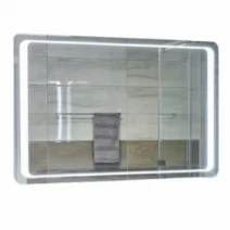 Дзеркало у ванну кімнату 120 см шириною Global Glass MR MR-2 1200х800