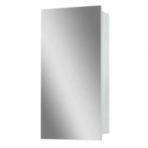 Зеркало-шкаф в ванную без подсветки 35 см шириной Пик Базис ZSH-0135-В
